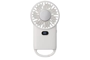 小泉成器、冷たいプレートと風のハンディファン
