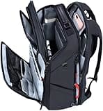AmazonでPC本体やUSB充電器などを収納可能な多機能ビジネスリュックが20%OFFの税込7,980円! 7個のメインポケットと10個のサブポケットを装備