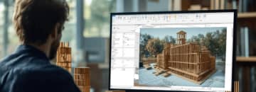 木造で建築する商業施設と事業施設のBIM対応を本格開始