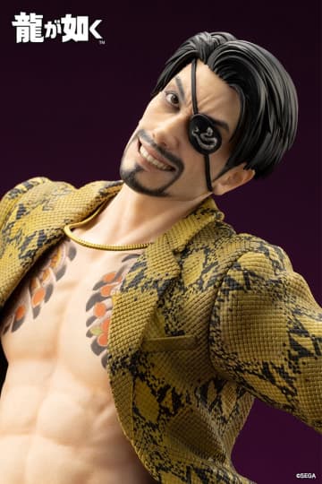 コトブキヤ、「龍が如く」よりフィギュア「真島吾朗」の彩色見本を公開