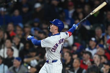 カブスPCAの“ドライバーショット”のような美しい一打にMLB公式が驚愕「どうやったらこんな打球がホームランになるんだ⁉」