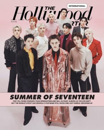 SEVENTEEN、米雑誌の表紙に登場！「やるべきことは、ただ最善を尽くすこと」10年目の覚悟を語る