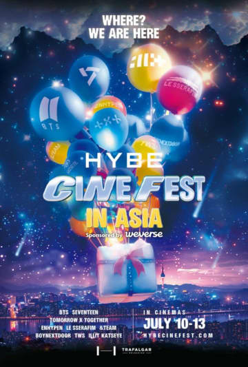 HYBE、「BTS」の”テチャン”が楽しめる「HYBE CINE FEST」開催… 日本は7月10日から8月7日まで