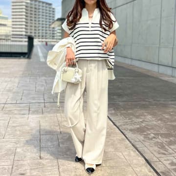 【GUのパンツ】40・50代が真似したい♡「おしゃれコーデ」