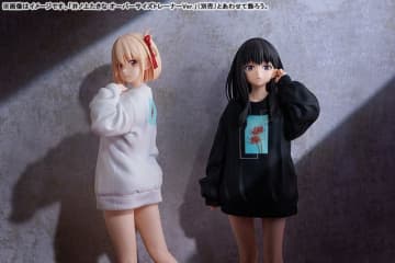 「リコリコ」千束＆たきなが第2話アイキャッチのトレーナー姿でフィギュア化！オプションで銃も付属「あの人たちも、今回は敵だっただけだよ」