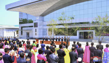 北朝鮮、ロシア国境で駅改築　往来活発化へ施設整備