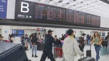 成田空港国際線　外国人客225万人超で開港以来最多