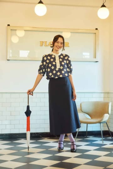 レトロかわいい柄コーデ術　“今着たい”が詰まった【オーラ・カイリー】