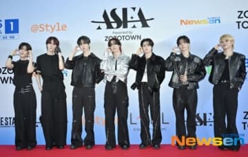 【PHOTO】n.SSign、日本開催「ASEA 2025」2日目のレッドカーペットに登場