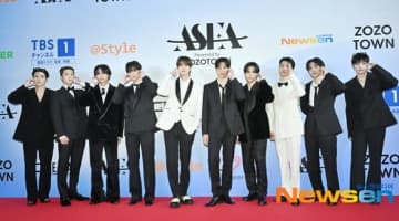 【PHOTO】THE BOYZ、日本開催「ASEA 2025」2日目のレッドカーペットに登場