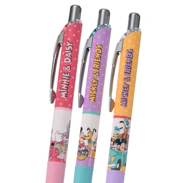 【ディズニーグッズ情報】「最新ディズニー文房具」が充実！優秀エナージェル、お得セットなどどれ買う？