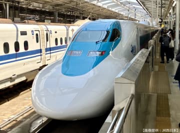 【西日本旅客鉄道】ONE PIECE 新幹線 第2編成「トニートニー・チョッパー号」が登場　お披露目の模様をお届け♪＜Photo report＞