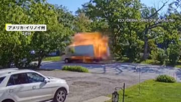 【何が】アメリカでトラックの荷台が突然爆発…住宅街では破片が散乱　プロパンガス漏れ出したのが原因か　スイスでは氷河崩れ落ち麓の村の9割埋まる
