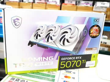 MSI「GeForce RTX 5070 Ti 16G GAMING TRIO OC WHITE」が発売