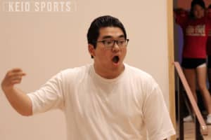 p【應援指導部】慶早戦前の最終調整  ２日にわたる総合練習とは/p