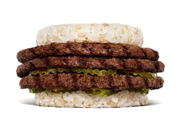 バーガーキングの新メニュー、「大型ごはんバーガー」誕生