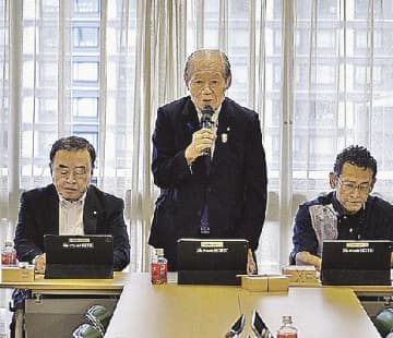 自民強靱化推進本部と内閣第一部会が会合／実施中期計画、十分な事業量確保後押し