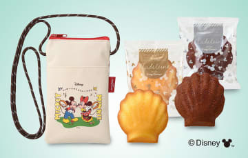 銀座コージーコーナー、ディズニー「ミッキー＆ミニー」デザインがかわいい「ハピネスサコッシュ」発売