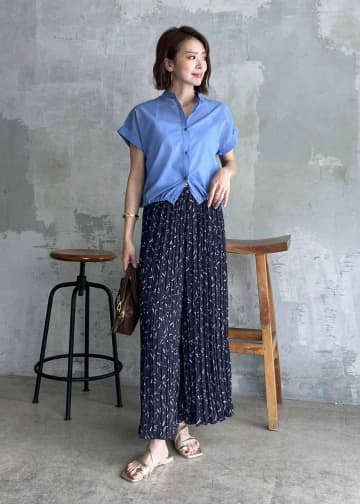【ROPÉ PICNIC】夏に映える“ブルー”の「差し色コーデ」