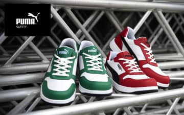 PUMA SAFETYから新登場！「HERITAGE」シリーズにローカットモデル「FRONTCOURT LOW」がラインナップ