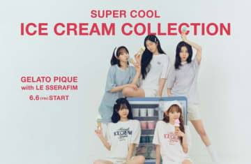 LE SSERAFIM「gelato pique」夏の新作ルックを公開！6月6日より発売開始