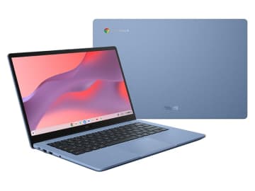 ASUS、和紙っぽい天板加工を施した14型Chromebook