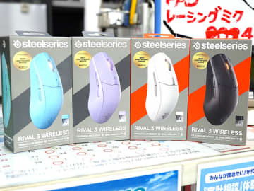 SteelSeriesのゲーミングマウス「Rival 3/Rival 3 Wireless」に新モデルが登場
