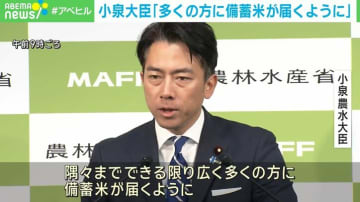備蓄米の随意契約による売り渡し 申し込み受付が再開 中小のスーパーなどが対象