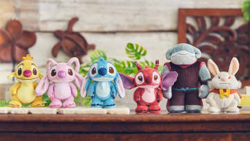 立ち姿がかわいい「ディズニースタンディーズ」にリロ＆スティッチ第2弾。エンジェルにガントゥ、ハムスターヴィール博士も！