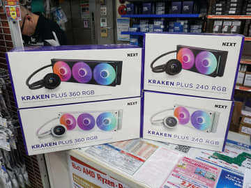 NZXTの簡易水冷クーラー「Kraken Plus」が発売、LCDパネル搭載で計7モデル