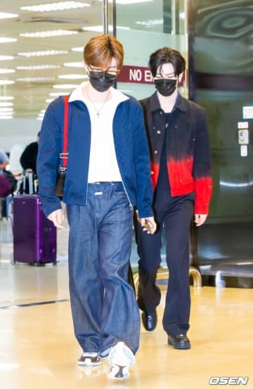 【PHOTO】ZEROBASEONE ジャン・ハオ＆リッキー「ASEA 2025」を終えて韓国に到着