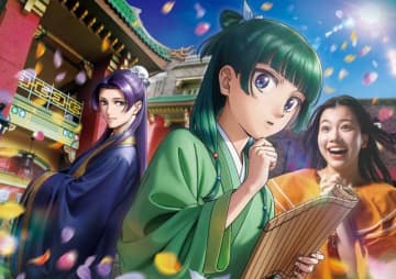 「薬屋のひとりごと」壬氏の優美なドリンク＆猫猫の“にやにや”顔がキュートなデザートも！限定フード＆グッズが登場【USJ】