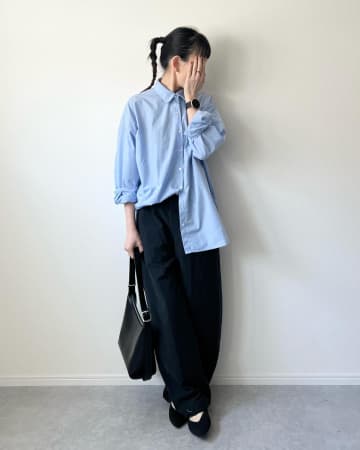シンプルだけどおしゃれ！【上下ユニクロ】で叶う♡「パンツコーデ」