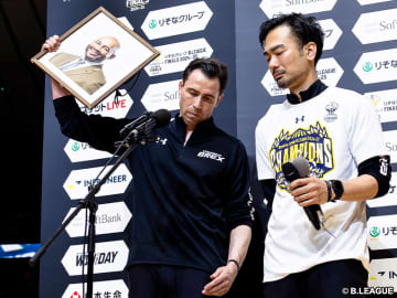 Bリーグ最優秀HCは宇都宮の指揮官2名が受賞…急逝したブラスウェルHCにも栄誉