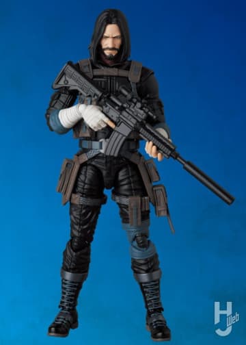 キアヌ・リーブス原案の注目作『BRZRKR』！主人公の “Ｂ” が早くもアクションフィギュアになって登場【MAFEX最新情報】