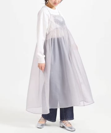 【ハニーズ】今っぽ「シアーキャミワンピ」が値下げに！