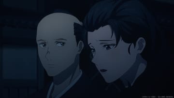 アニメ『鬼人幻燈抄』直次（CV：山下誠一郎）は隣に入ってきた夜鷹（CV：生天目仁美）と名乗る女の美しさに見惚れる。そんな二人の前に現れた一人の男。直次が兄・定長そっくりに見えたその男を夜鷹は…第十話あらすじ