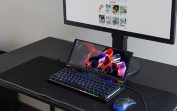 サンコー、ミニモニター搭載メカニカルキーボード発売！10点マルチタッチ操作にも対応
