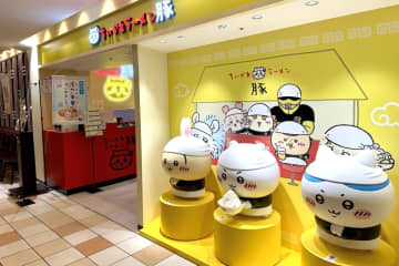「ちいかわラーメン 豚」が渋谷から池袋PARCOに移転！ オープン前の新店舗を撮り下ろしで紹介