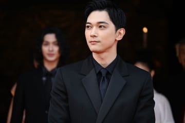 吉沢亮＆横浜流星の登場にどよめき、映画「国宝」キャストが京都に