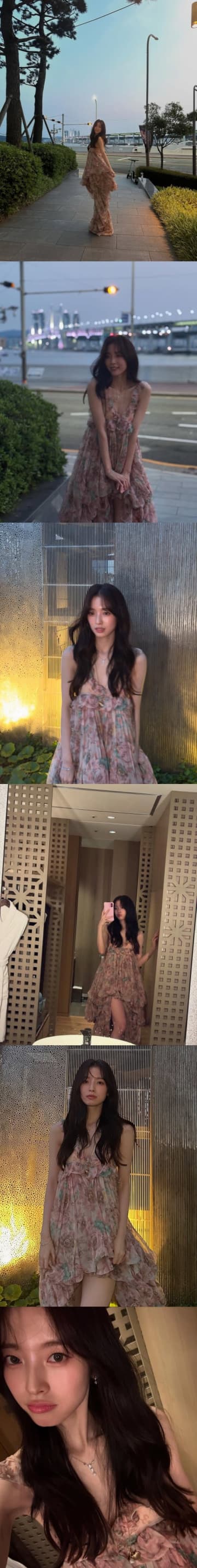 見えそうで見えない…OH MY GIRL・アリン、“大胆ドレス”姿にドキッ！退所後初の投稿が話題【PHOTO】
