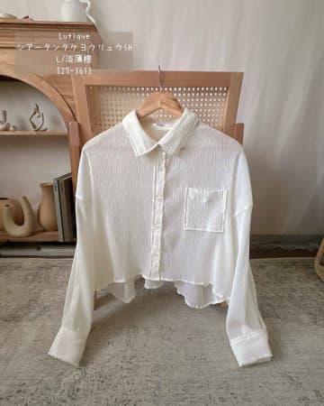 【しまむらの淡色】大人「シャレ見えトップス」