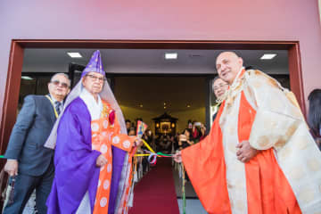 本門佛立宗日教寺＝ラ米最大の仏教寺院＝新本堂開堂式25日＝未来の世代に手渡す＝「21世紀の一大慶事」