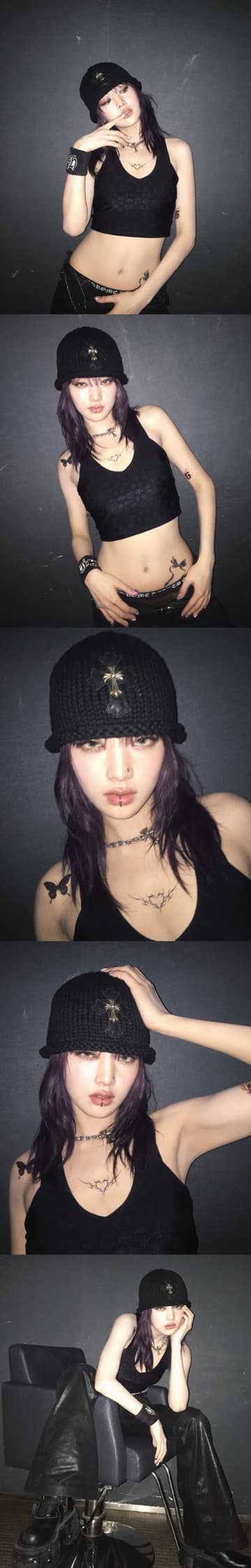 i-dle・ミンニ、美ウエスト際立つ“強め”スタイルにラブコール殺到「女の私でも惚れる…」【PHOTO】
