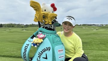 河本結、“キティバッグ”と挑む全米女子オープンに「今年もワクワクします！」