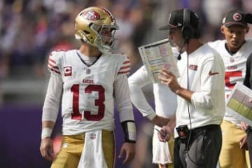 QBパーディーには大型契約締結後も「これまで通りのリーダーでいてほしい」と49ersのシャナハンHC