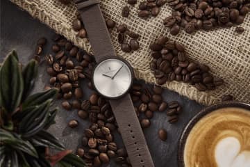 コーヒーかすから生まれたアップサイクル腕時計「Coffee Watch」