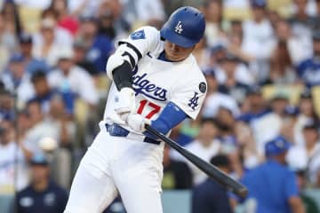 大谷翔平21号は“記録ずくめ”　MVPのHR競演は史上2度目、開幕57戦21発は球団最多タイ