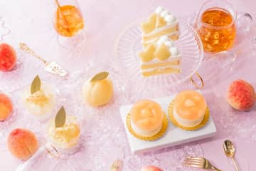 国産の桃を“まるごと1個”使ったケーキなどが登場！「パティスリーピネード」から