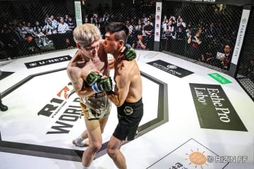 【ＲＩＺＩＮ】三浦孝太がＫＯ負けで４連敗　スタンドで打撃食らい防戦一方に